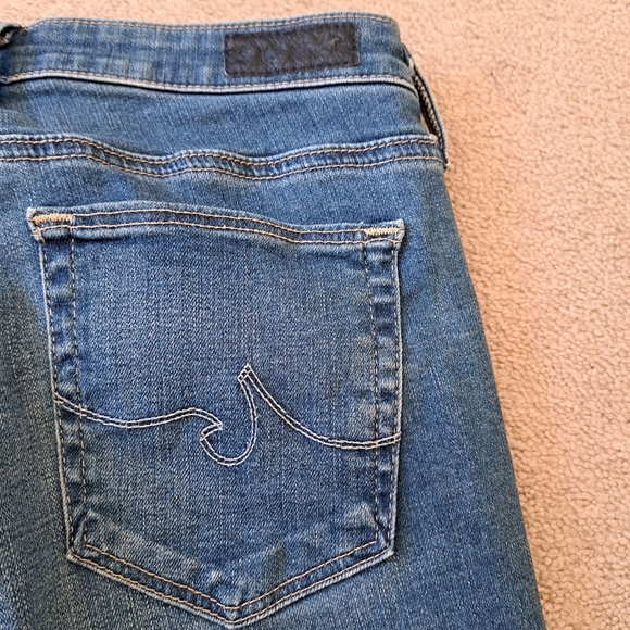 Adriano Goldschmied Jeans Womens 26 Blue The Prima Crop Mid Rise Cigarette Leg - Picture 10 of 12